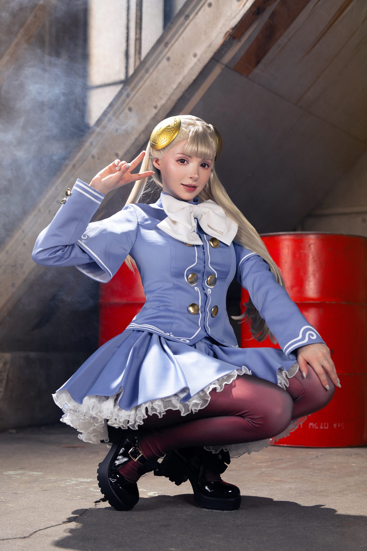 Peach milky Ingrid COS写真