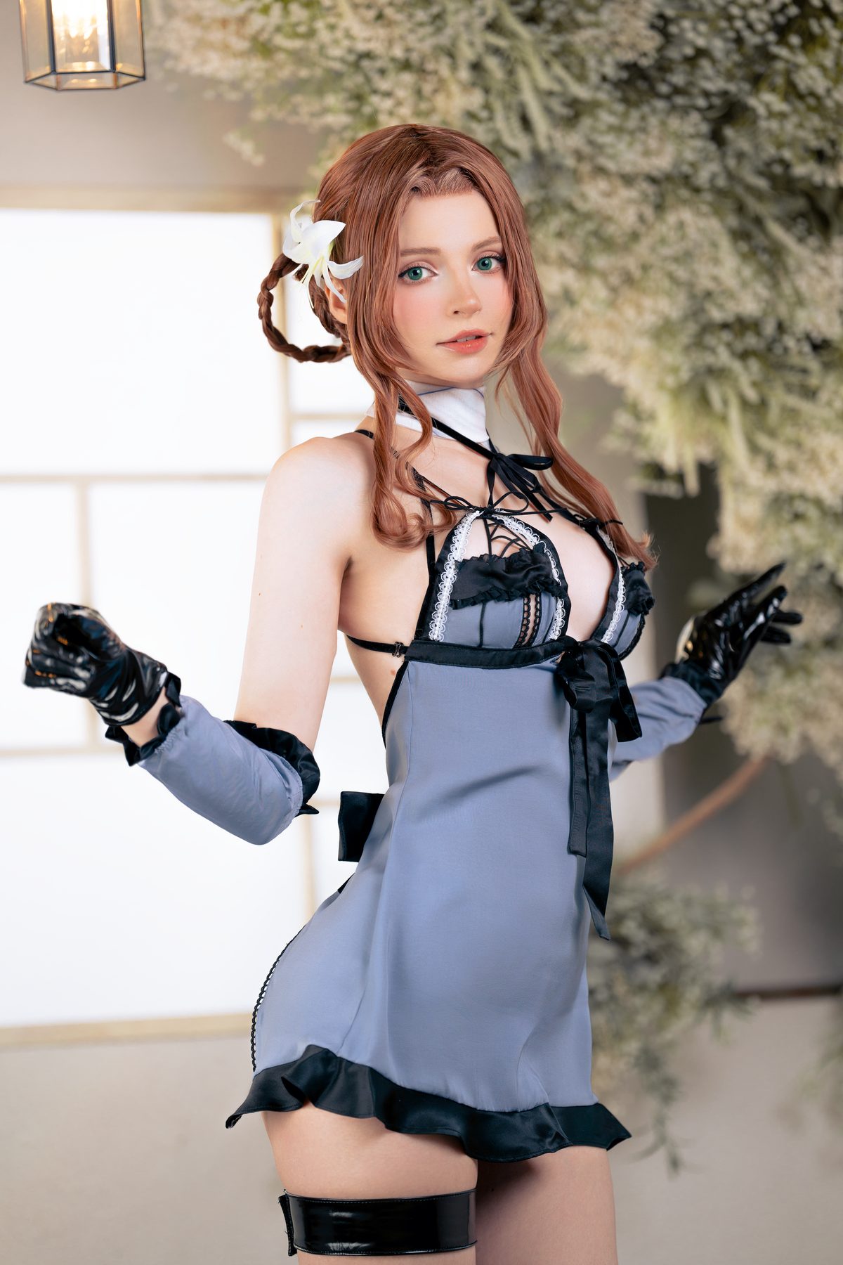 Peach milky Kaine Aerith COS写真