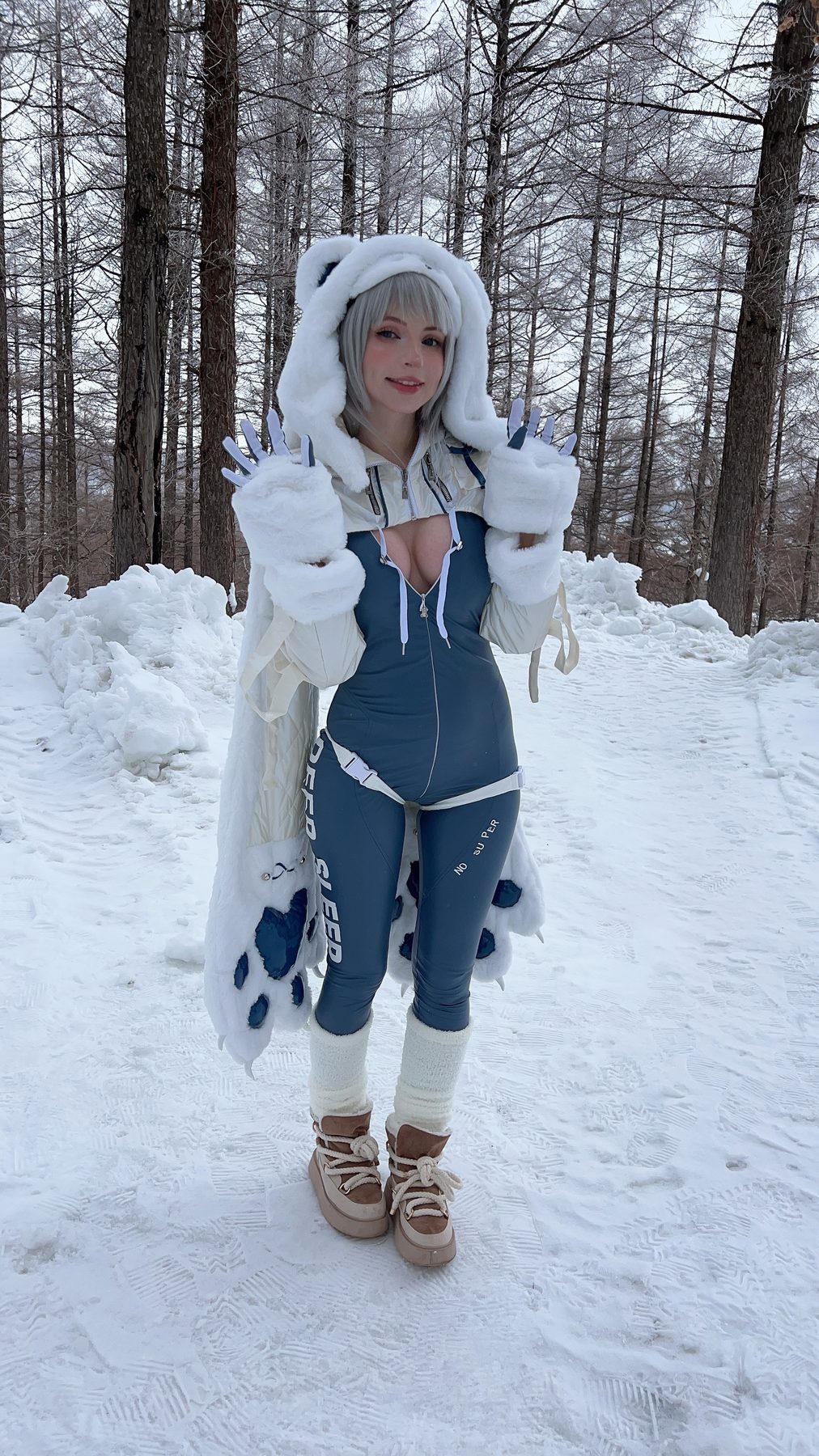 Peach milky Neve COS写真