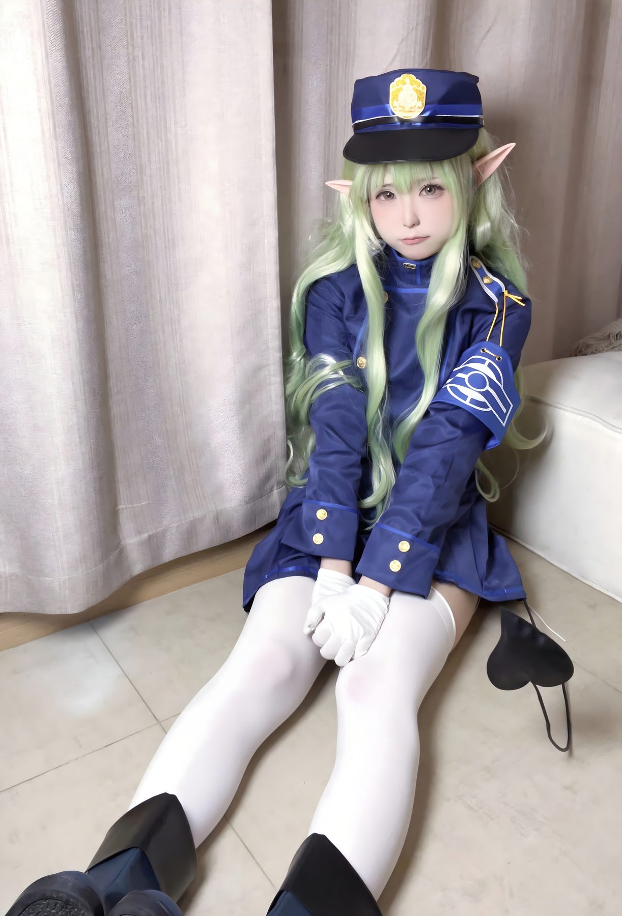 Quan冉有点饿 蔚蓝档案 橘光 COS写真