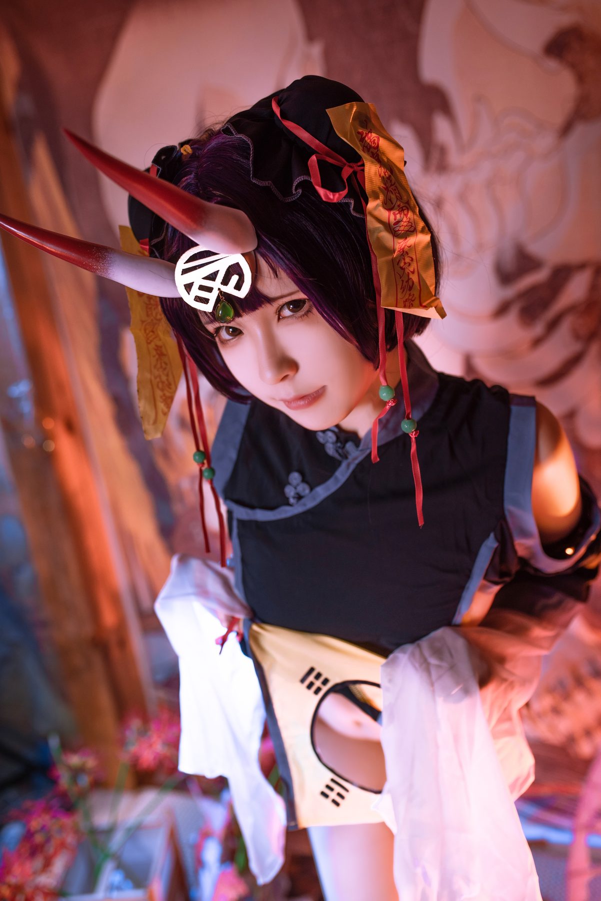 Quan冉有点饿 FGO 酒吞童子同人 小僵尸 COS写真