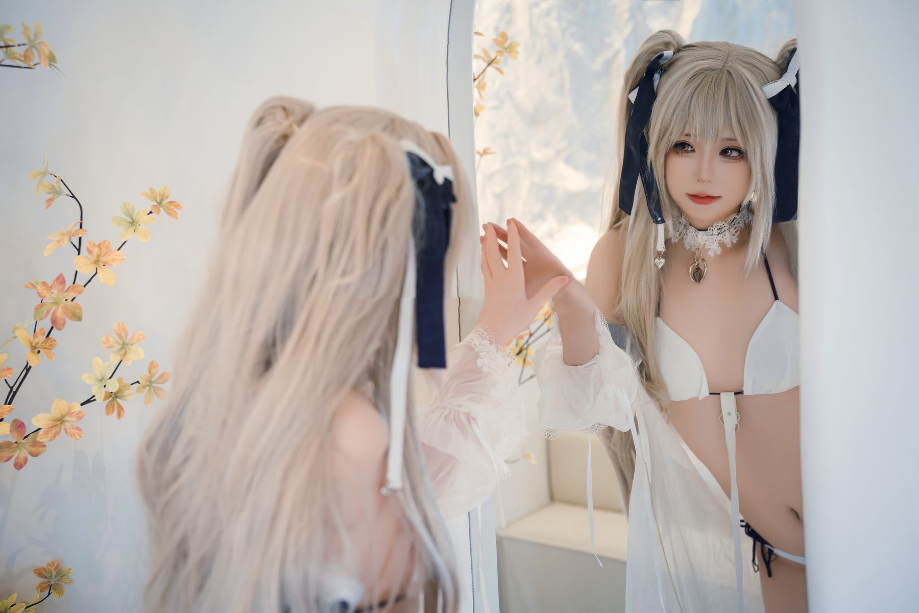 Quan冉有点饿 碧蓝航线 安克雷奇泳装47P 368 COS写真