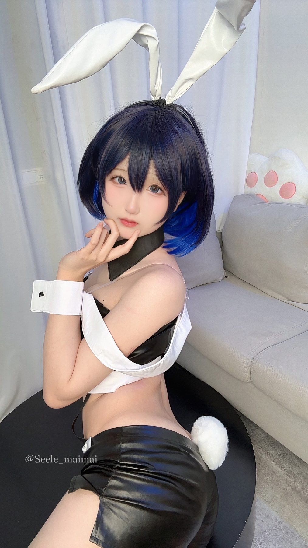 崩坏 Seele麦麦 兔女郎希儿 COS写真