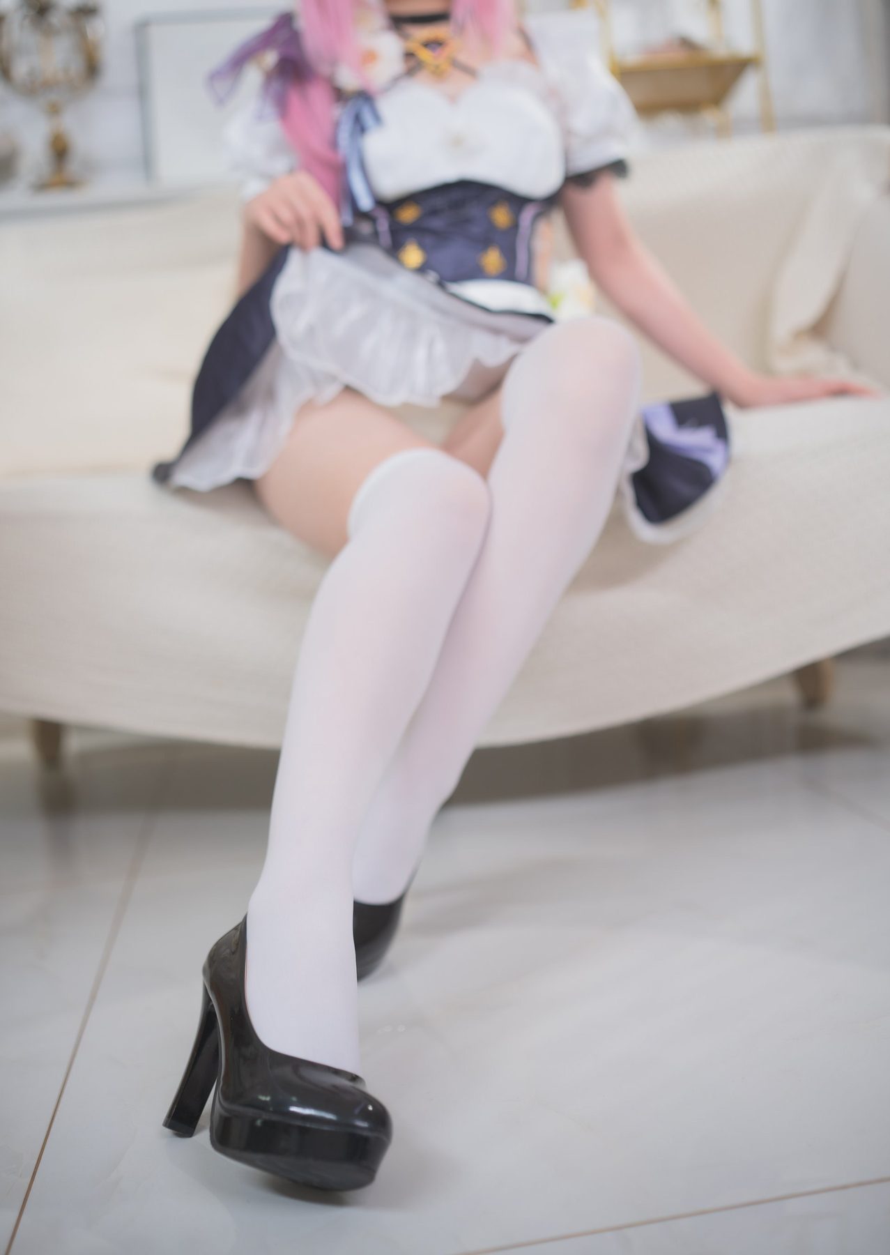 Seele麦麦 爱莉希雅的纯白物语 COS写真