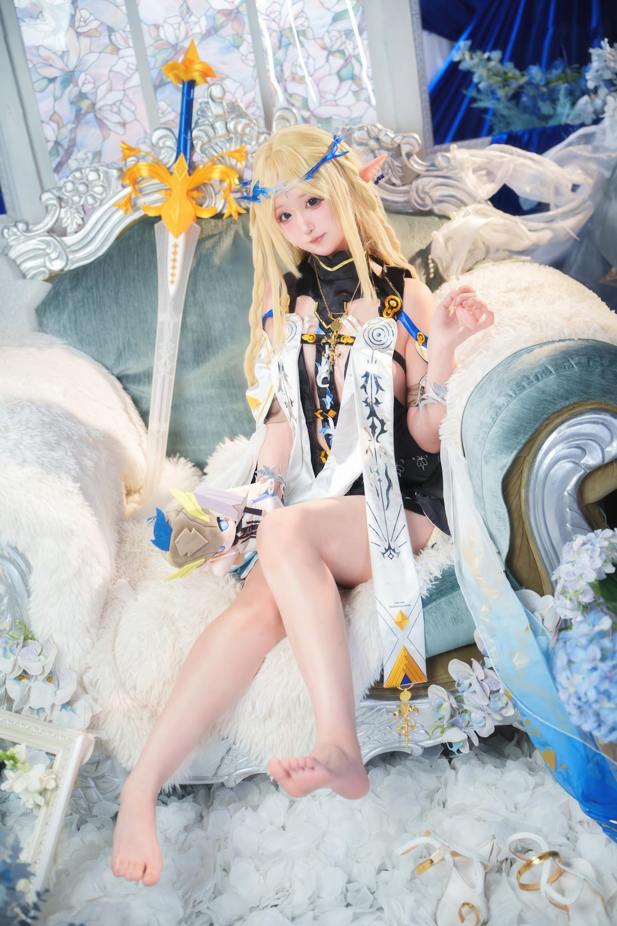 Seele麦麦 cosplay写真_鸣潮菲比&卡提希娅蓝色花海物语合集 | Seele麦麦 COS菲比&卡提希娅全套图包 [96P-315M]