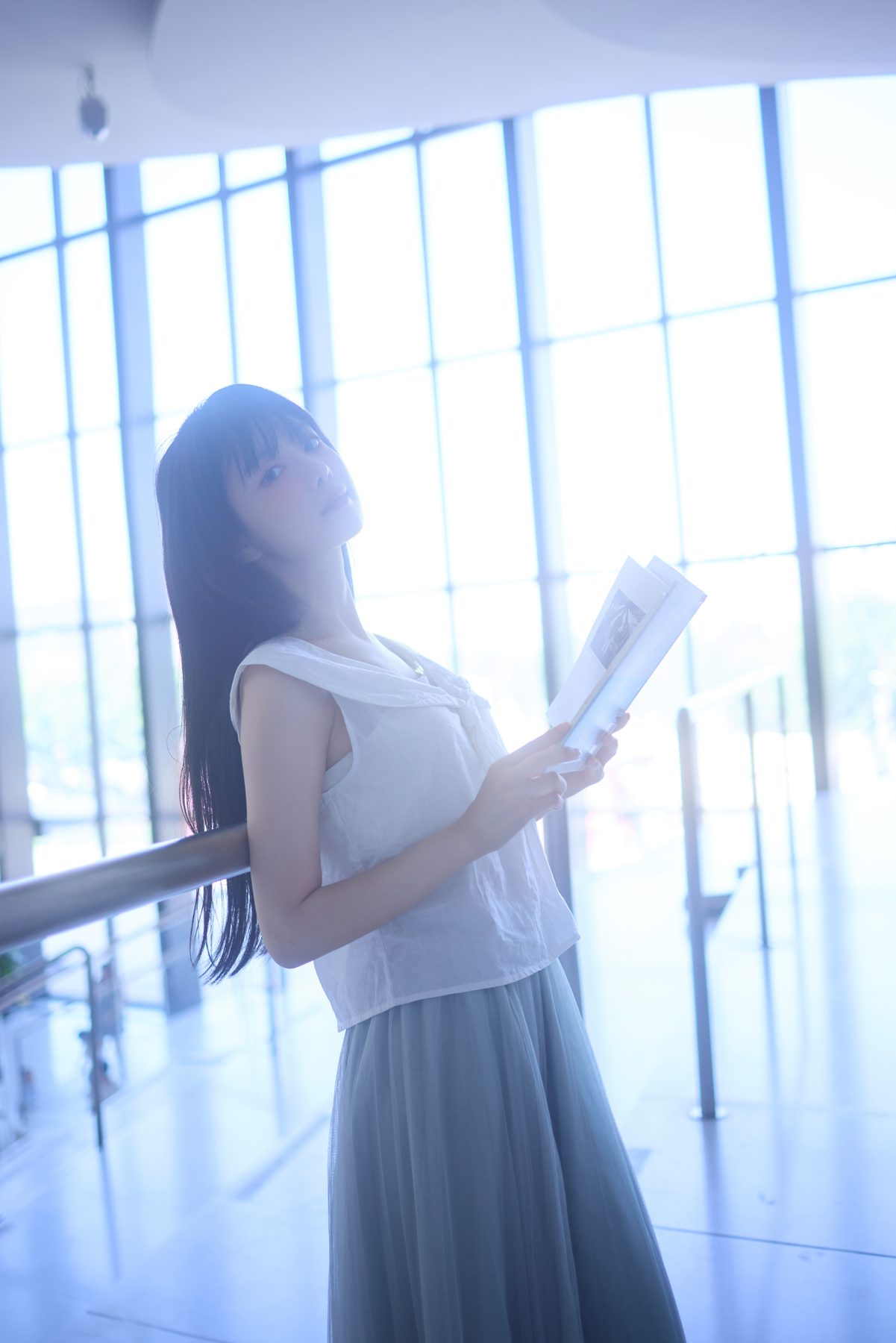 Shika小鹿鹿 图书馆 COS写真