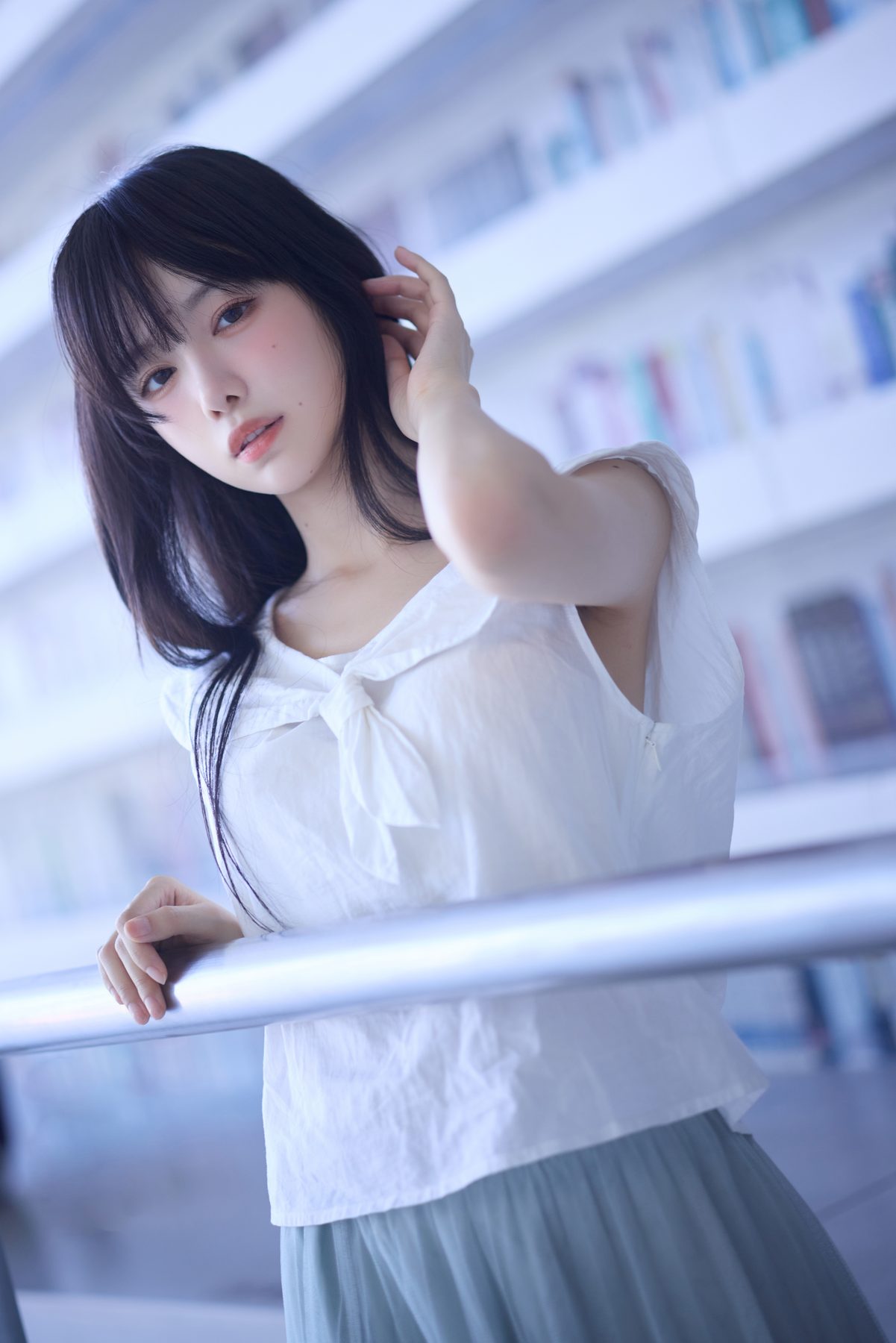 Shika小鹿鹿 图书馆 COS写真