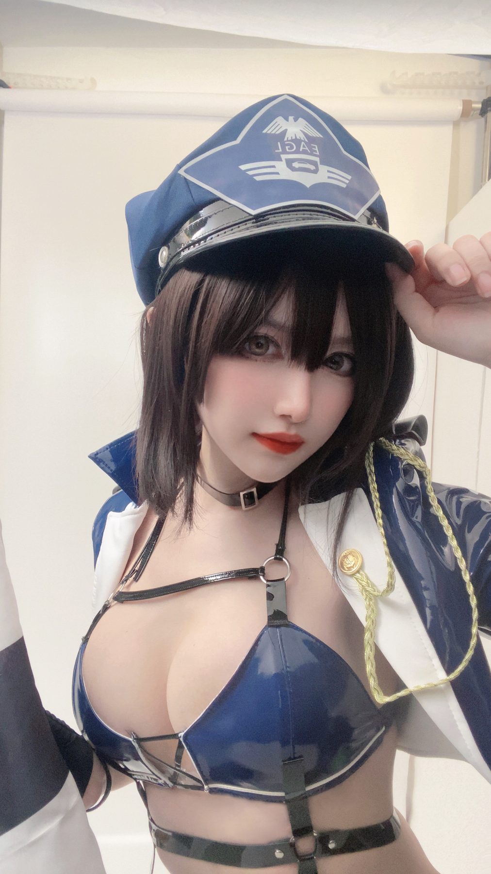 Shika小鹿鹿 碧蓝航线 巴尔的摩赛车服 COS写真