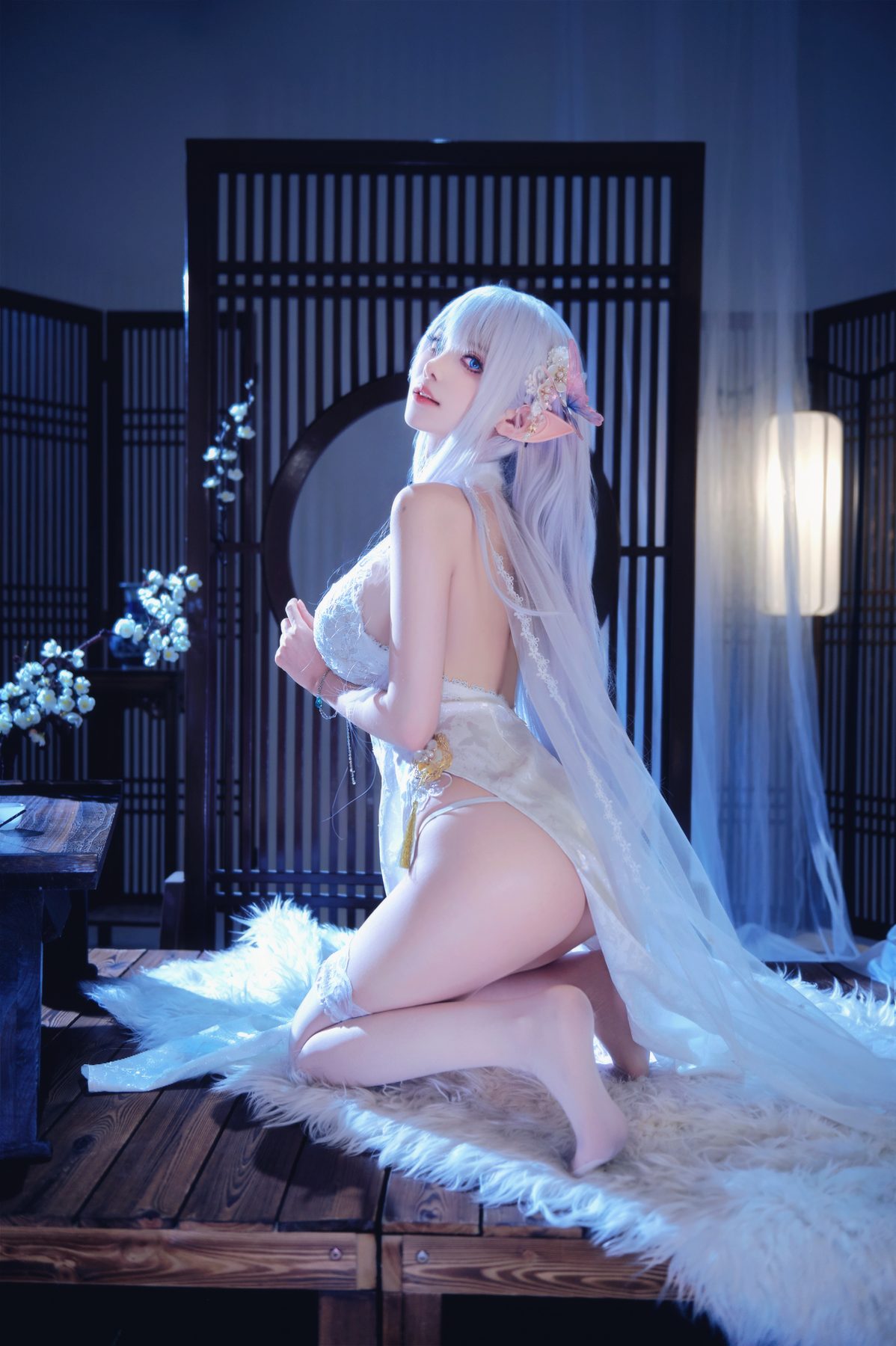 Shika小鹿鹿 碧蓝航线 阿尔比恩 COS写真