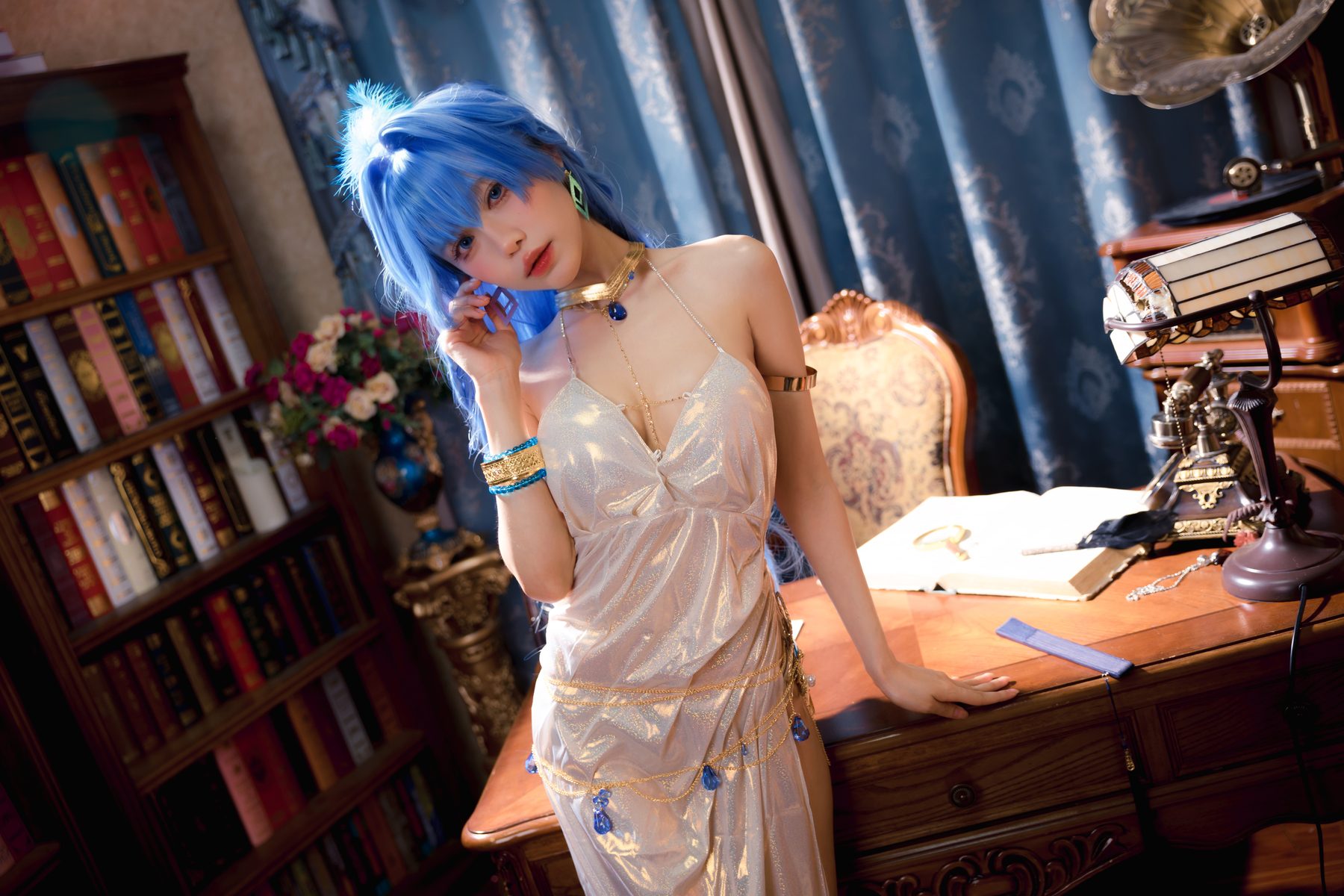 Shika小鹿鹿 胜利女神 海伦 COS写真