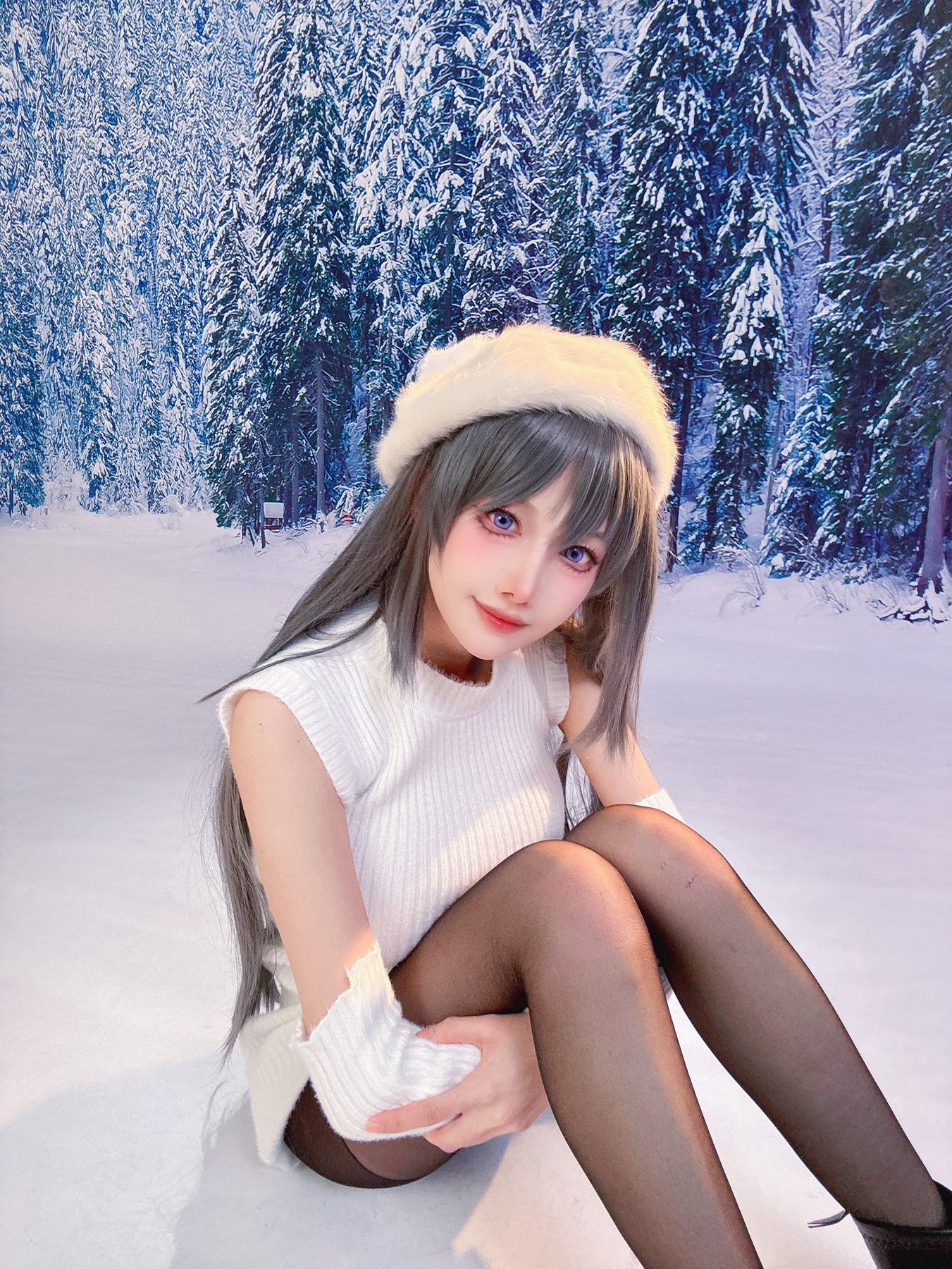 Shika小鹿鹿 麻衣学姐 COS写真