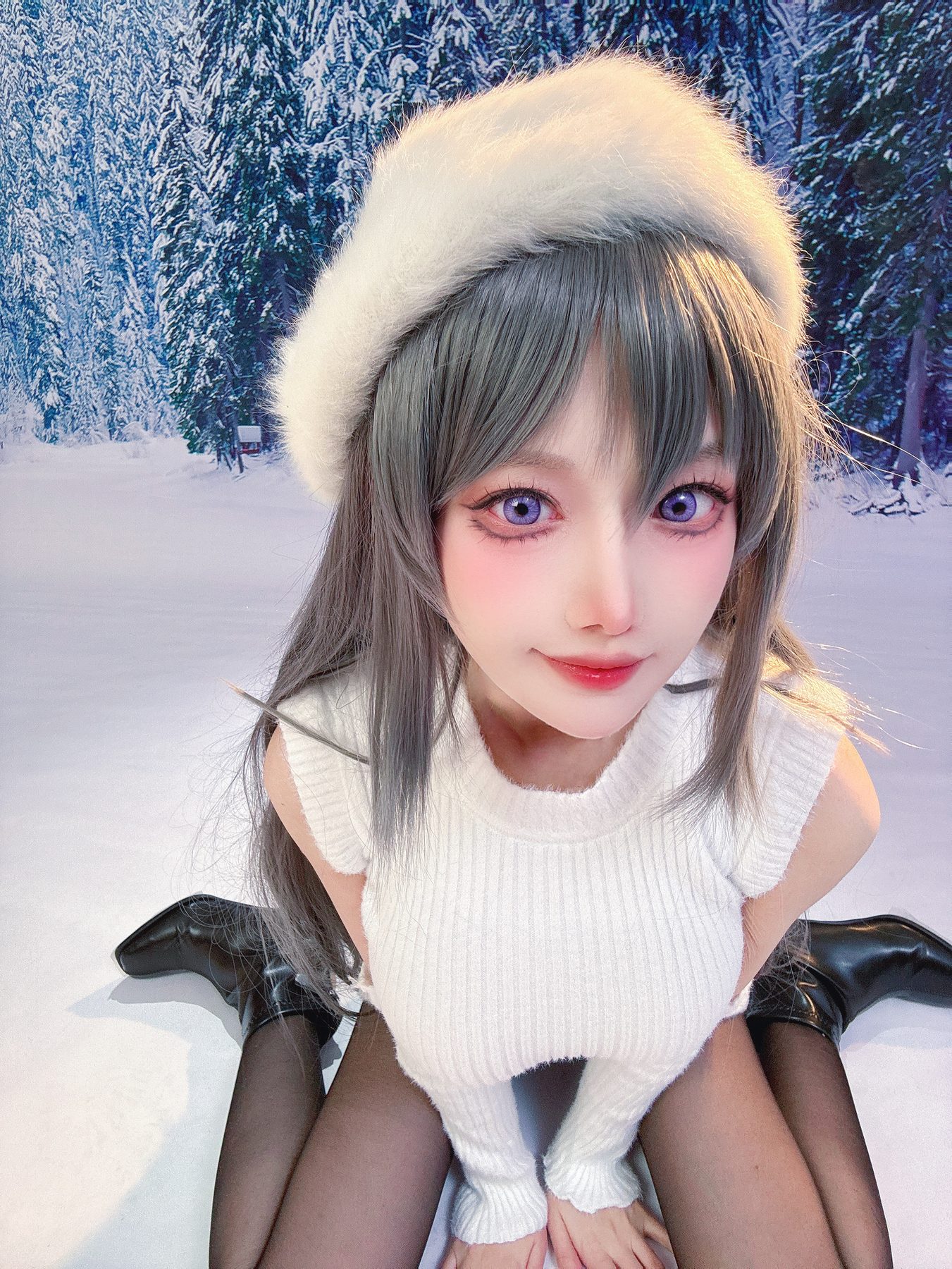 Shika小鹿鹿 麻衣学姐 COS写真