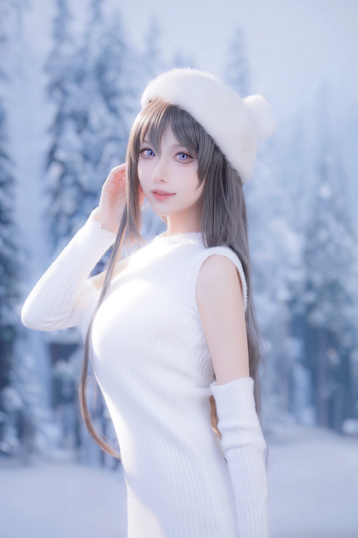 Shika小鹿鹿 麻衣学姐 COS写真