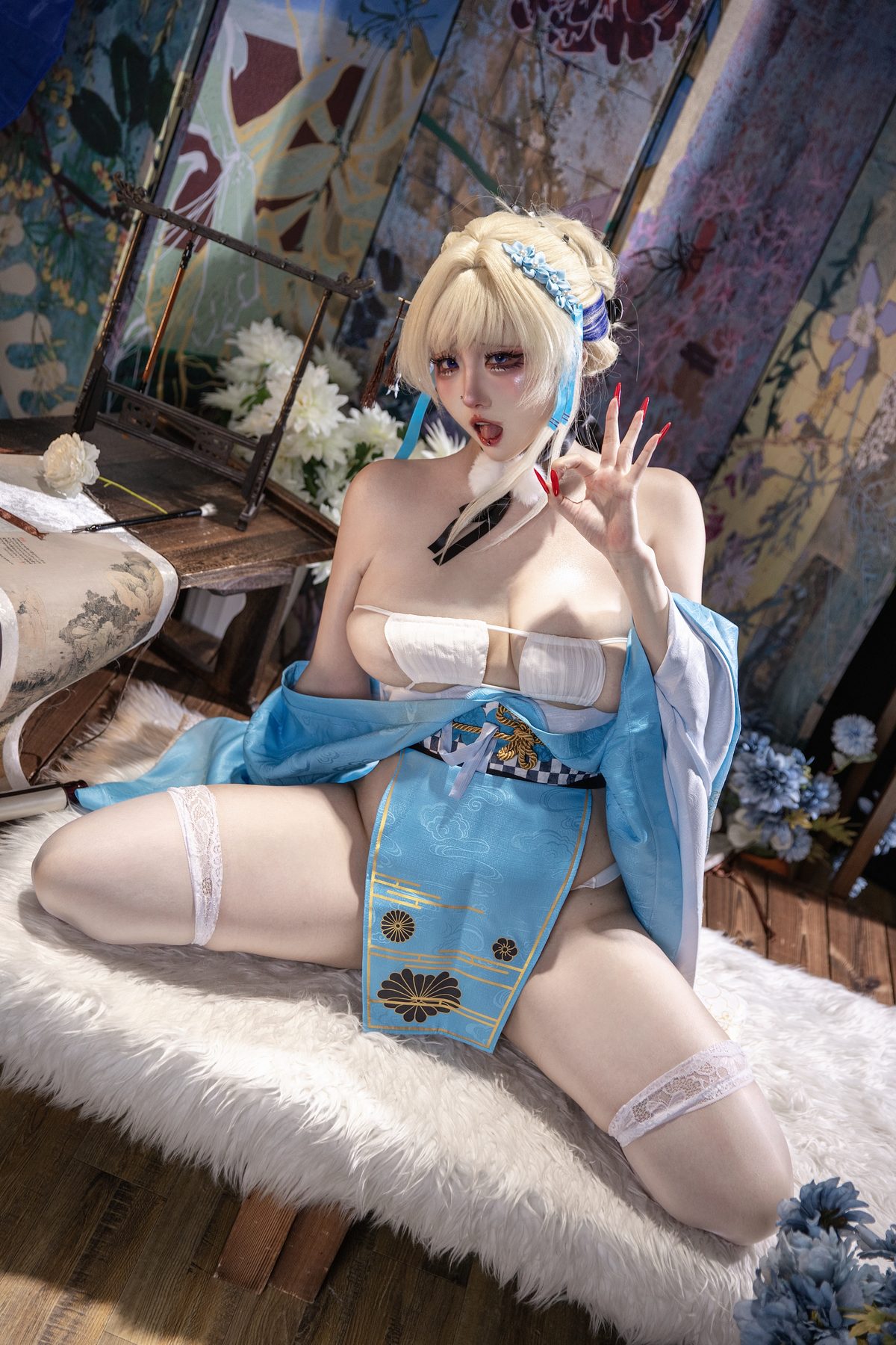 soso 嗖嗖 飞鸟马时浴衣 COS写真
