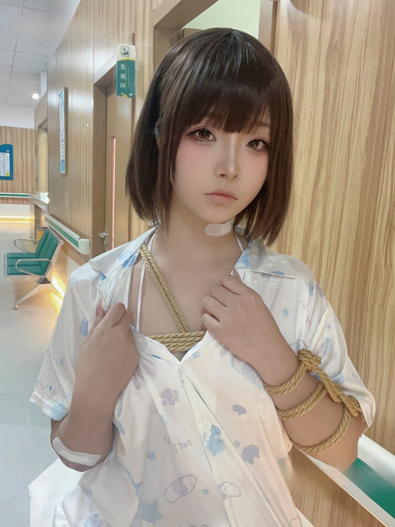 yuuhui玉汇 生病的妹妹 COS写真