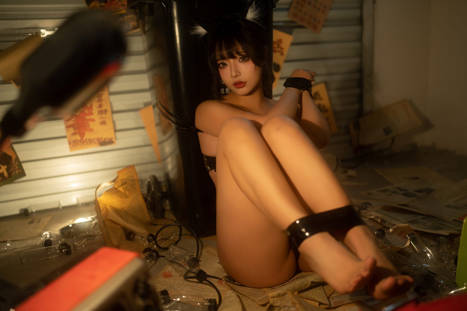 yuuhui玉汇 捉猫记 COS写真