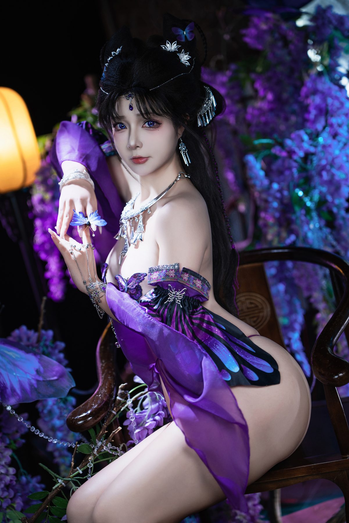 yuuhui玉汇 幻蝶 COS写真
