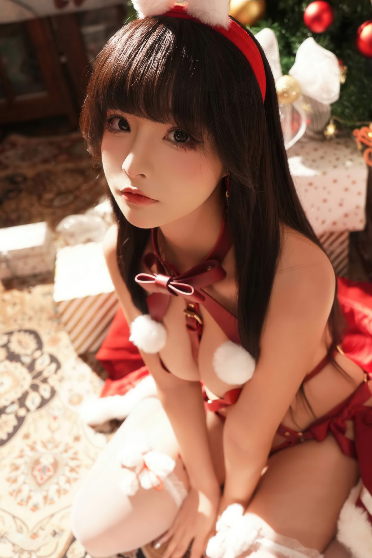 yuuhui玉汇 圣诞节特辑 告白夜Confession Night COS写真