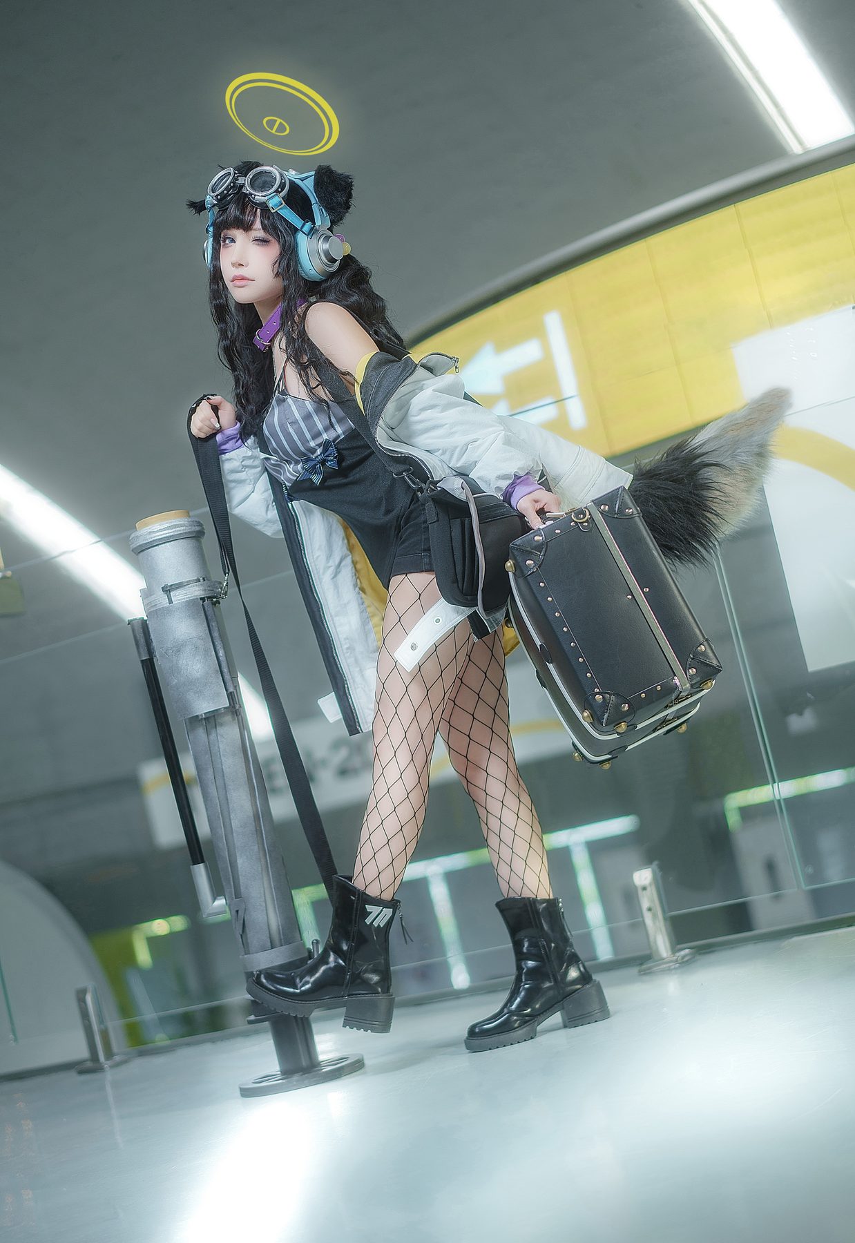 一千只猫薄禾 cosplay写真_蔚蓝档案猫冢响合集 | 一千只猫薄禾 COS猫冢响全套图包 [18P-191MB]