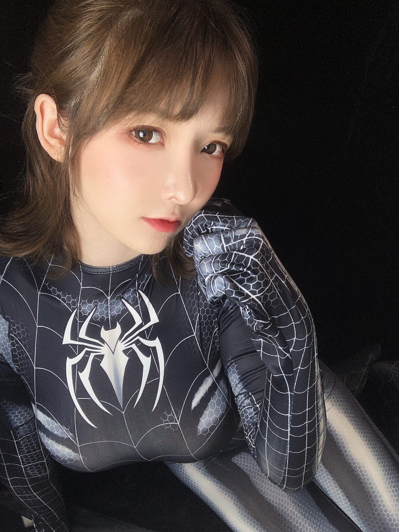 一小央泽 黑蜘蛛 COS写真