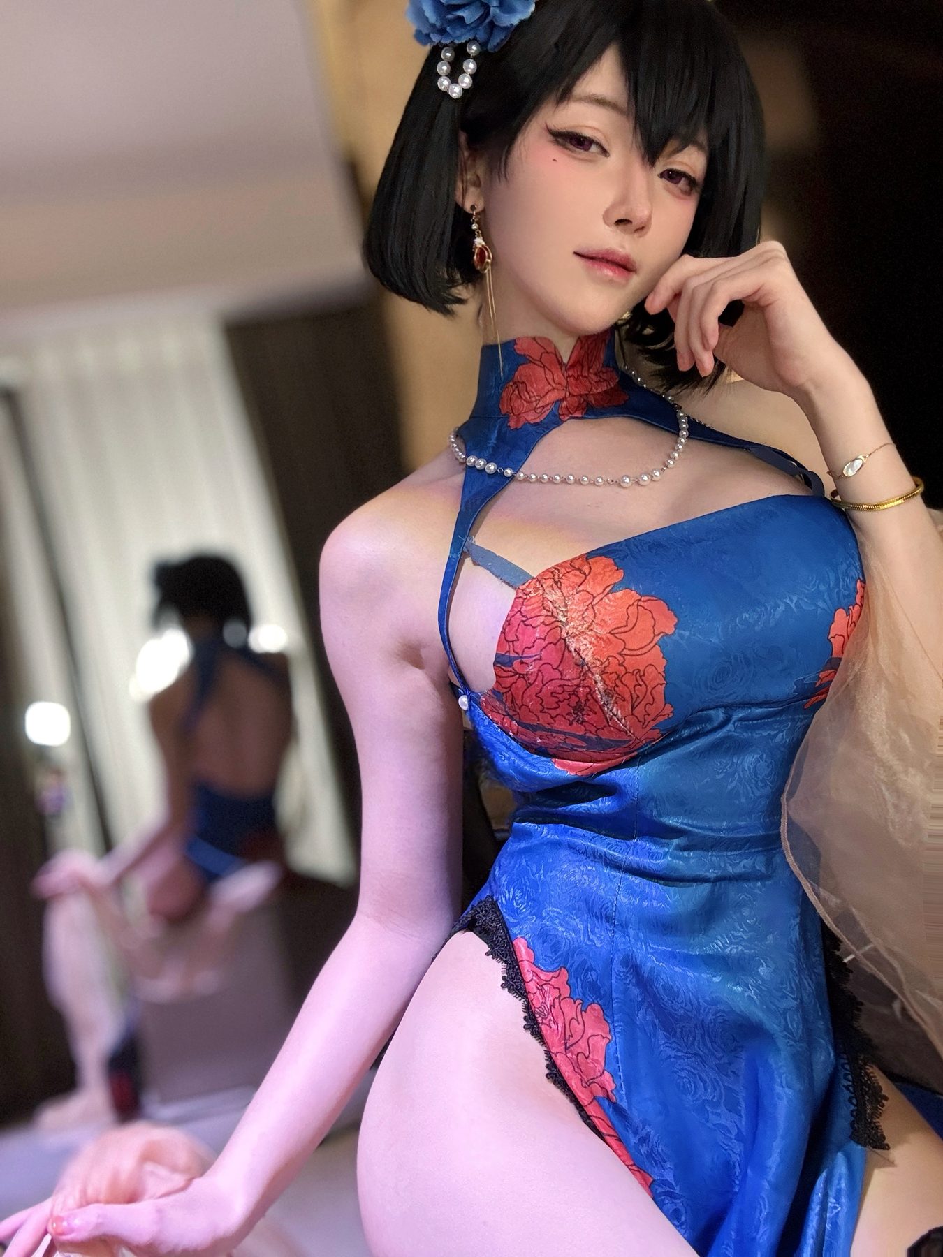 一小央泽 cosplay写真_碧蓝航线建武旗袍合集 | 一小央泽 COS建武旗袍全套图包 [87P7V-1.85GB]