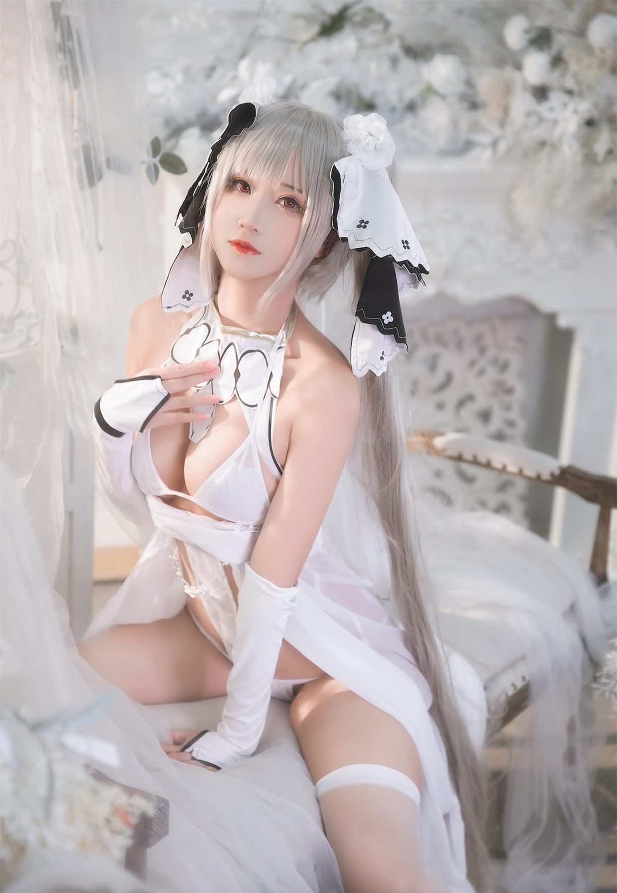 三度 69 可畏白纱 COS写真