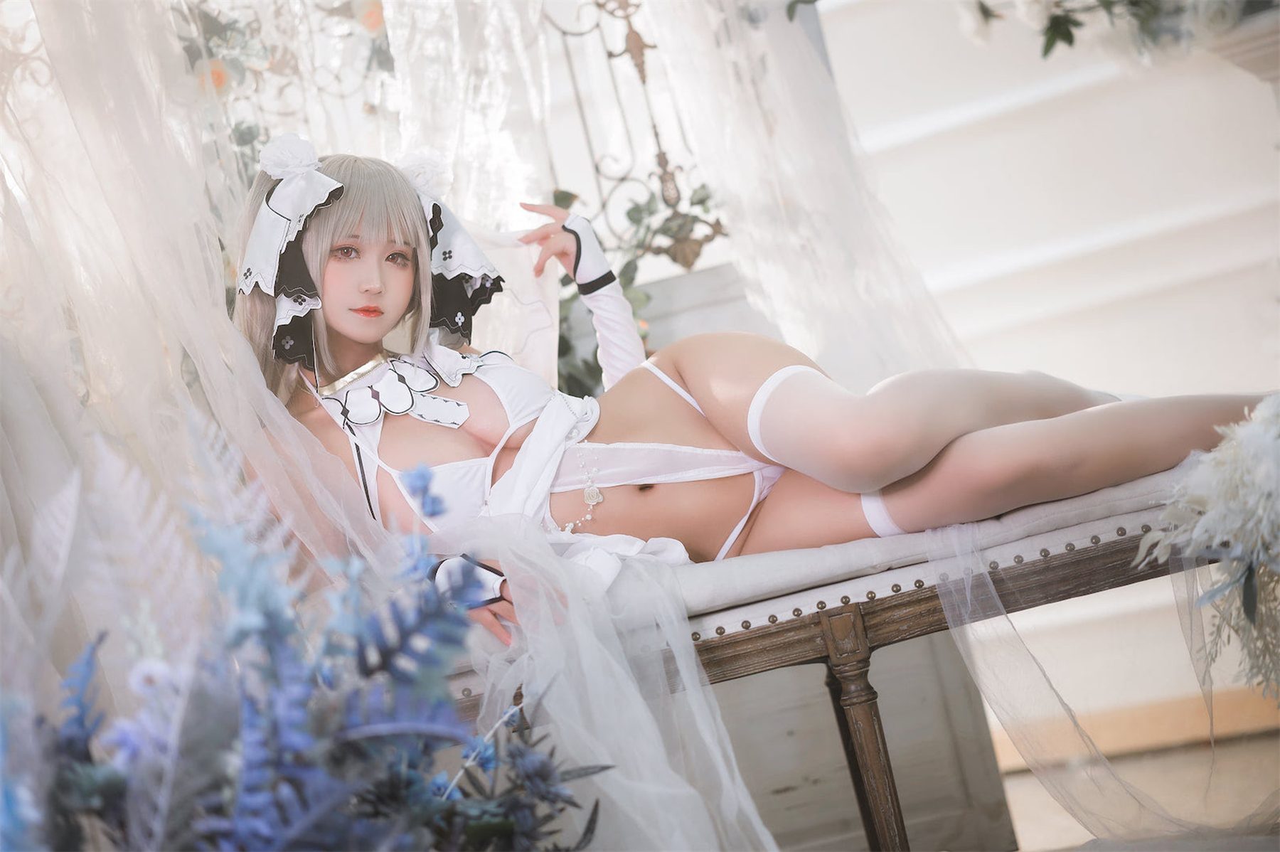 三度_69 cosplay写真_可畏白纱合集 | 三度_69 COS可畏白纱全套图包 [55P-199MB]