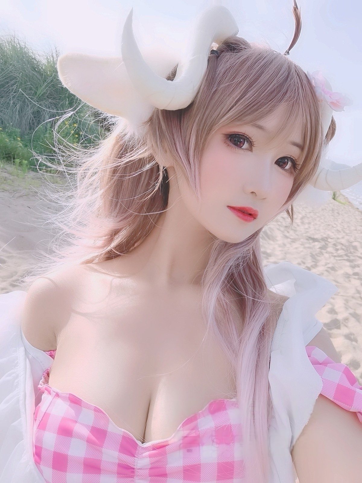 三度 69 小羊泳装 COS写真