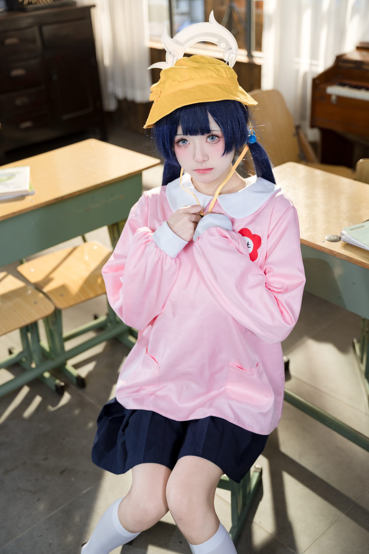 蔚蓝档案 九柒喵 妃咲幼稚园 COS写真