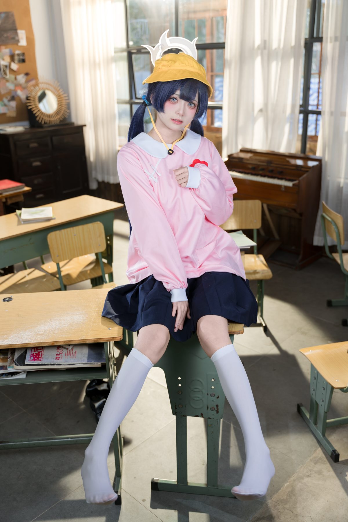 蔚蓝档案 九柒喵 妃咲幼稚园 COS写真