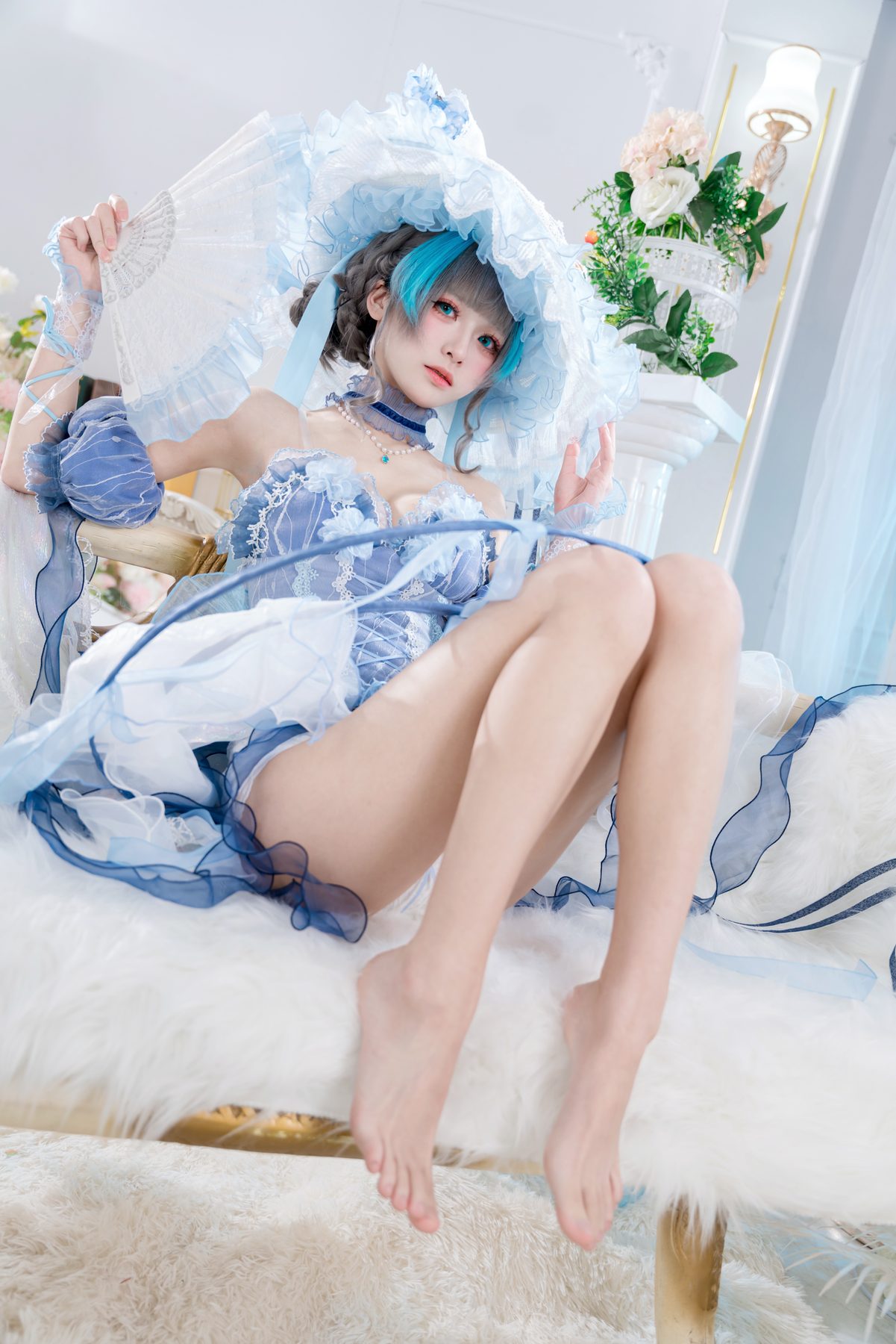 九柒喵 柴郡冰雪 COS写真
