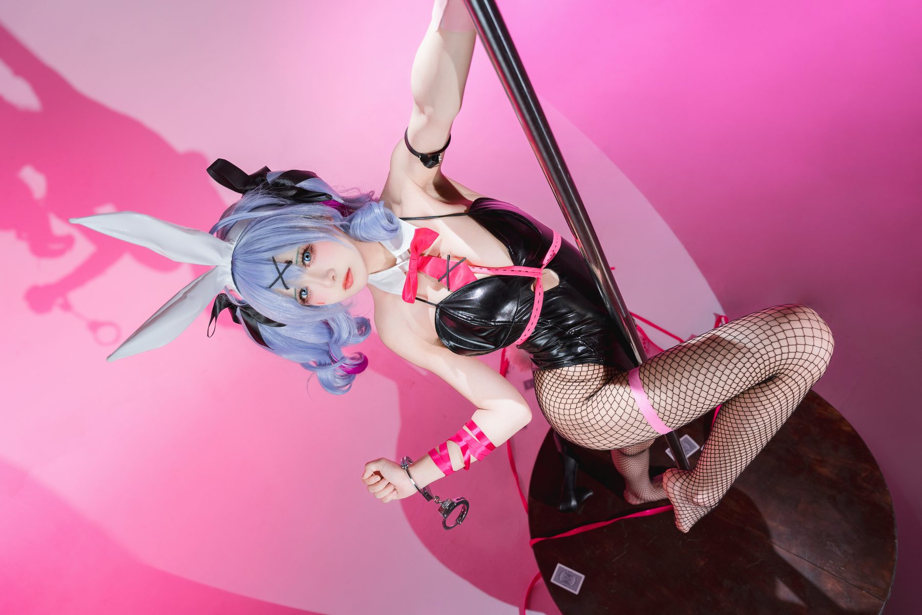 九柒喵 初音未来 兔子洞 COS写真