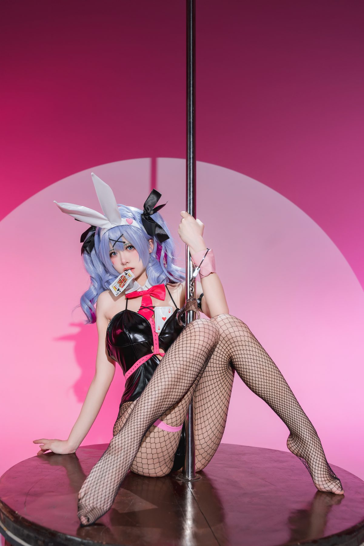 九柒喵 初音未来 兔子洞 COS写真