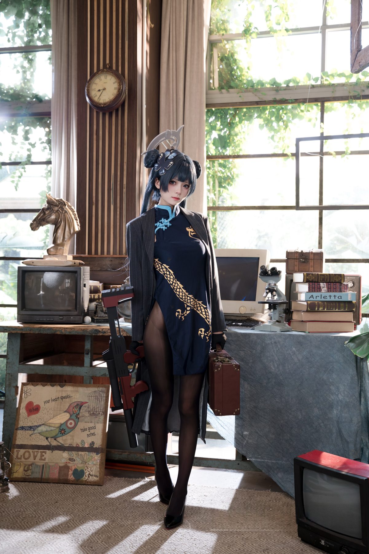 九柒喵 妃咲原皮 COS写真