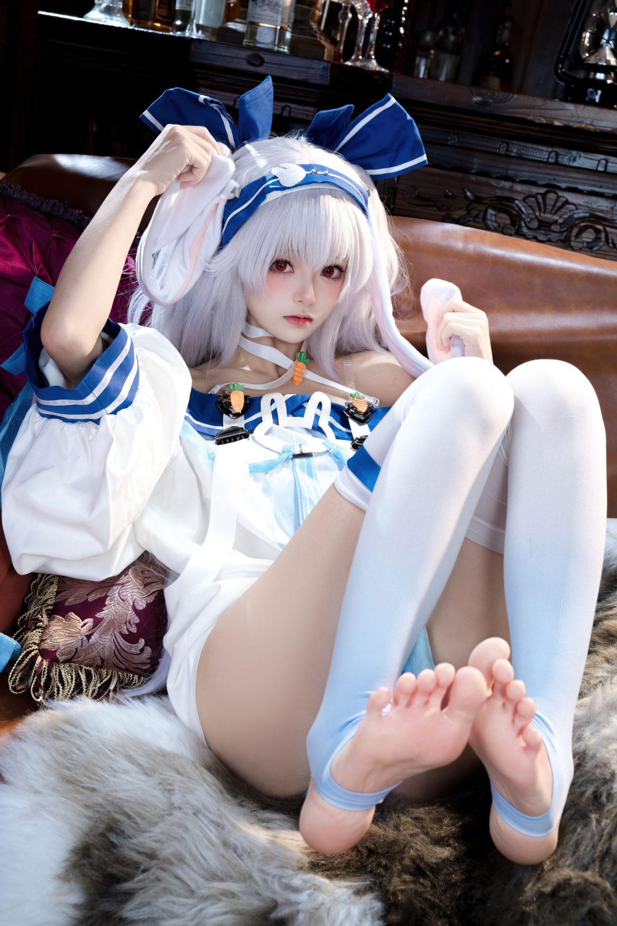 九柒喵 碧蓝你好像 拉菲ll COS写真