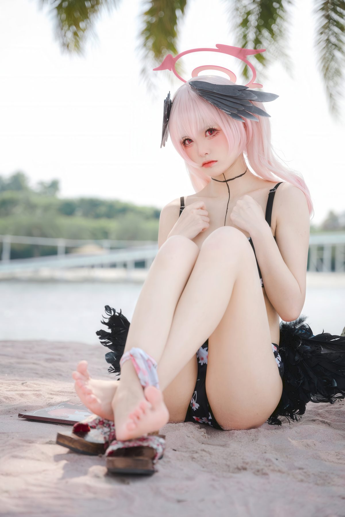九柒喵 碧蓝航线 小春泳装 COS写真