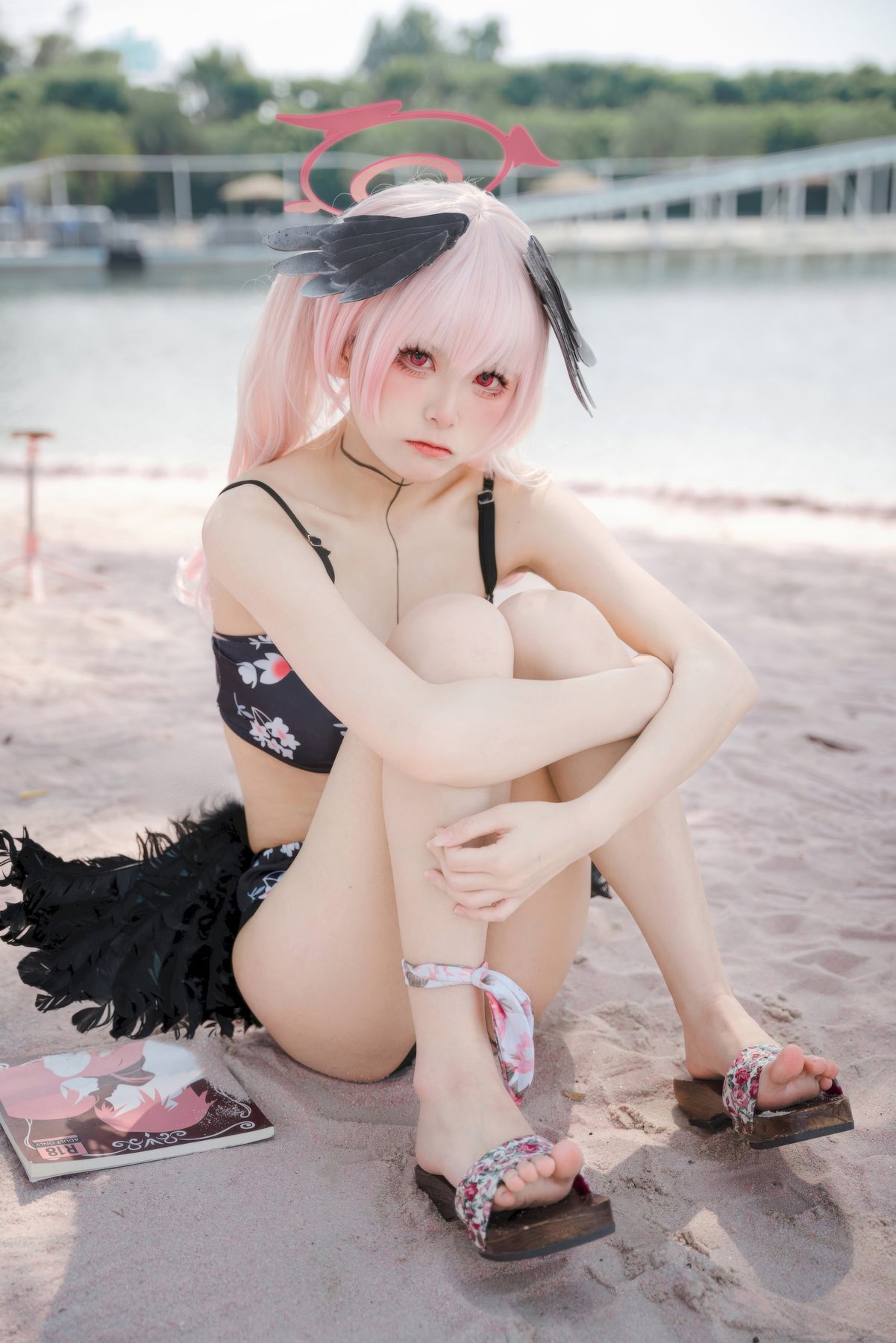 九柒喵 cosplay写真_碧蓝航线小春泳装合集 | 九柒喵 COS小春泳装全套图包 [27P-133MB]