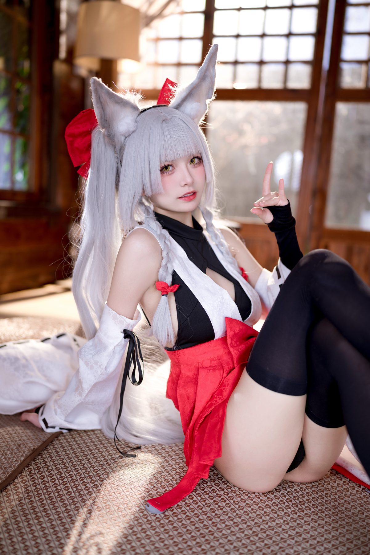 原皮 九柒喵 碧蓝航线 朝凪 COS写真