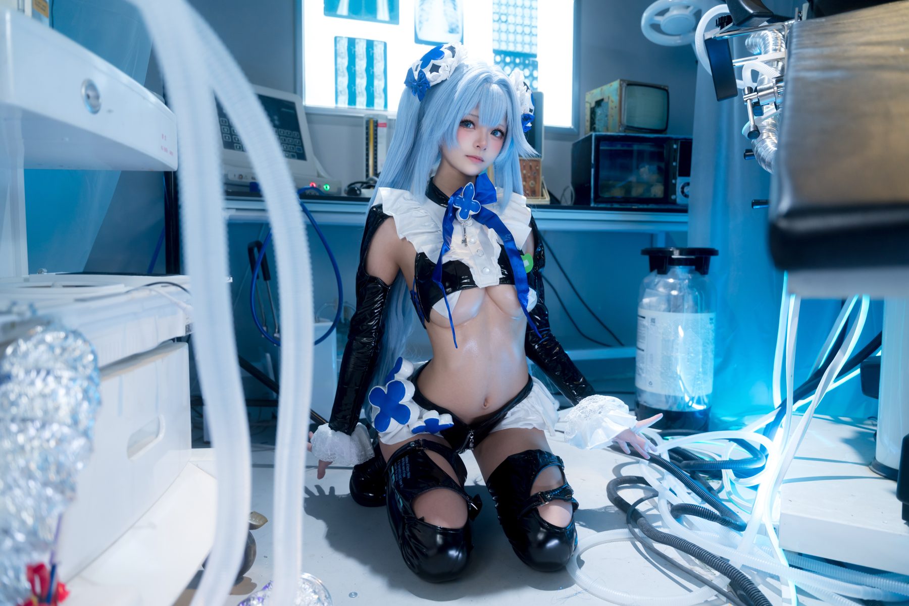 九柒喵 胜利女神 妮姬 汉赛尔 COS写真