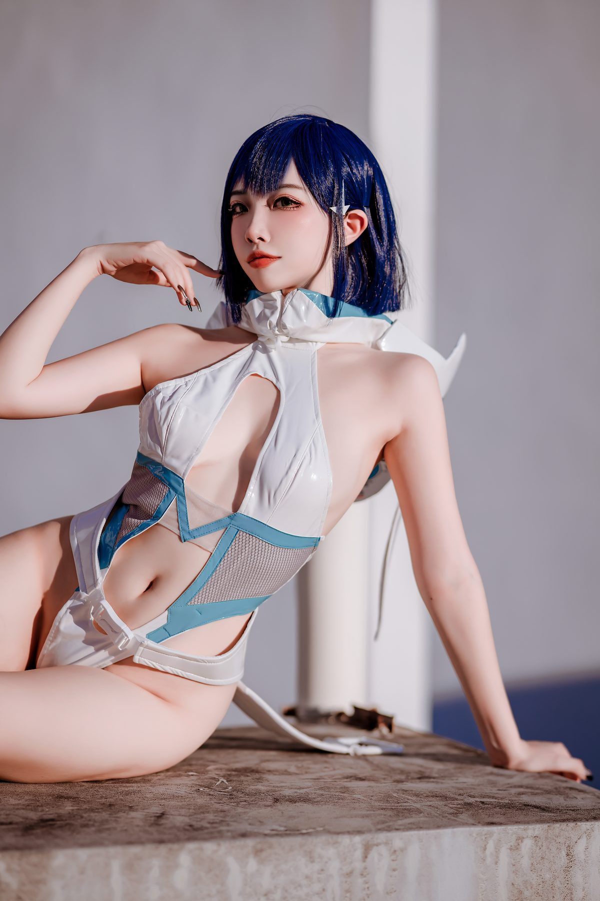 二佐Nisa 战斗服 COS写真