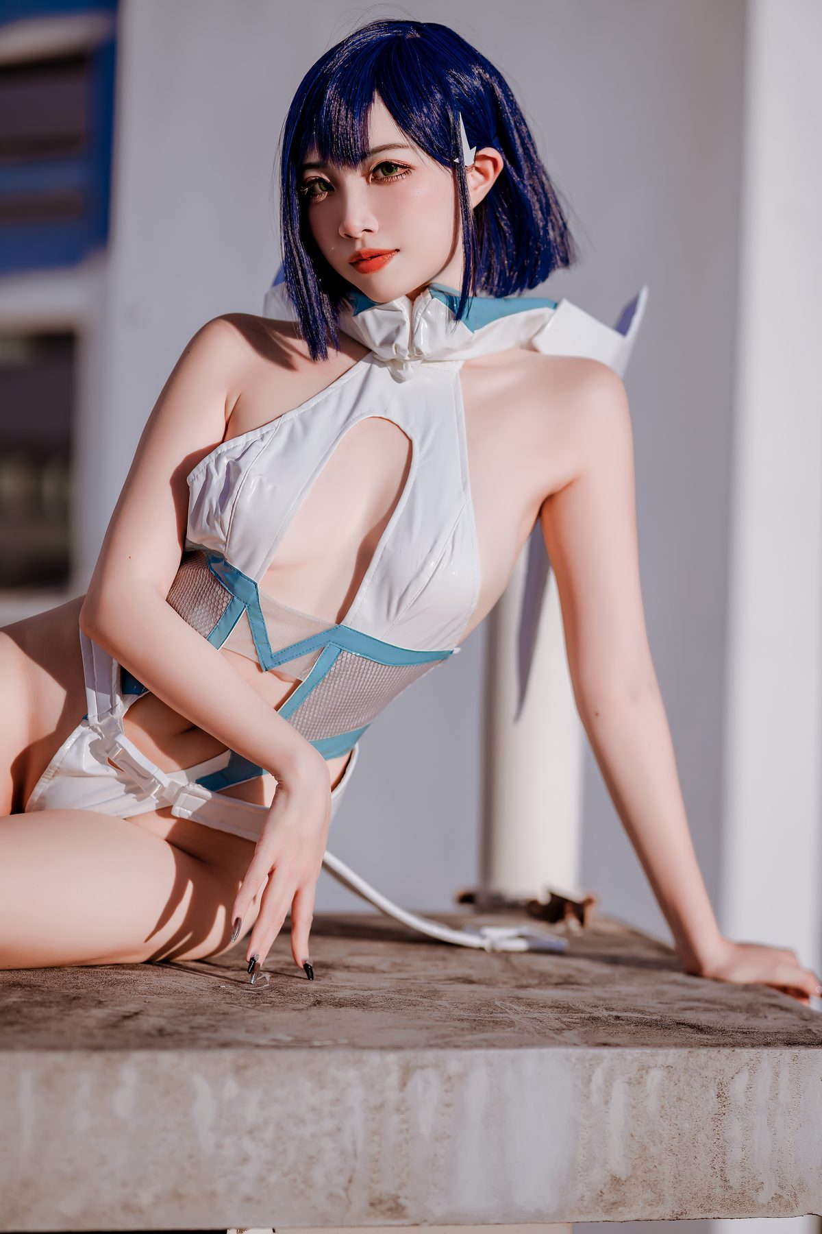 二佐Nisa 战斗服 COS写真