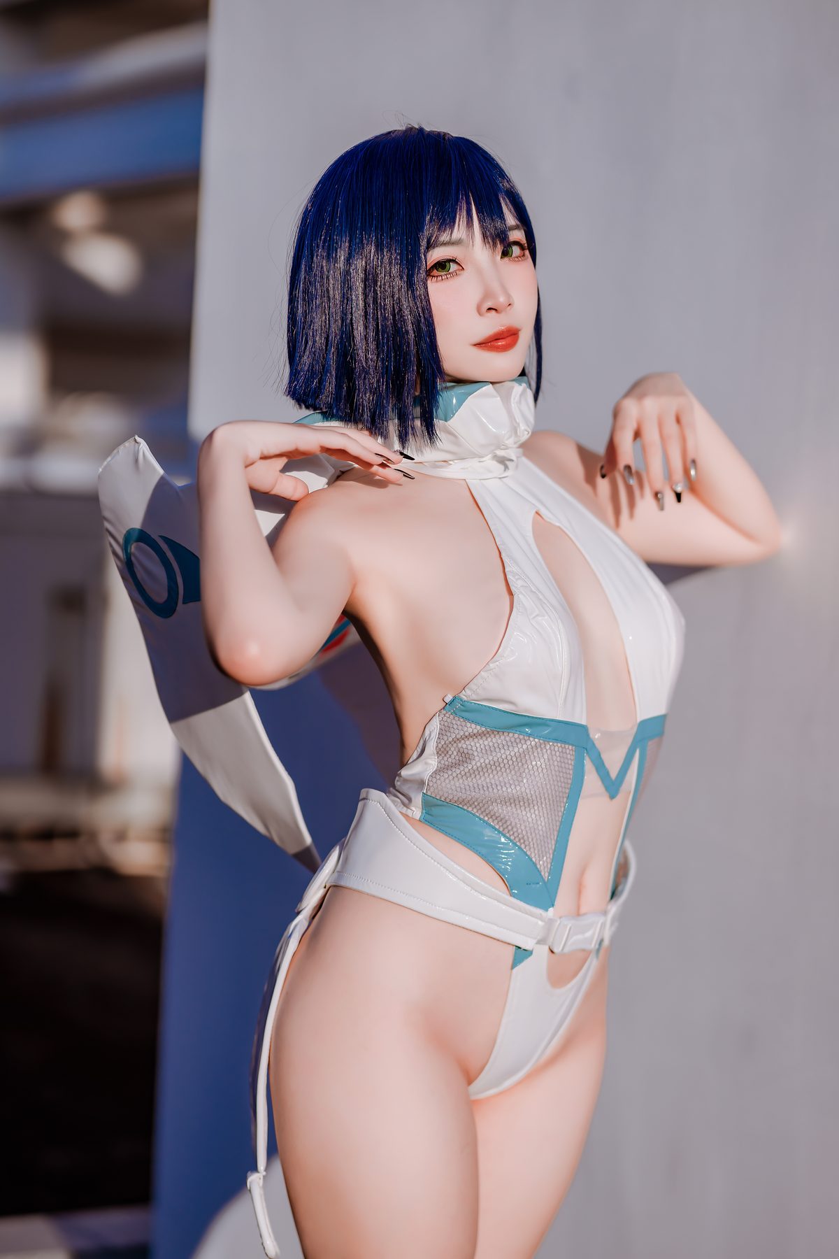 二佐Nisa 战斗服 COS写真