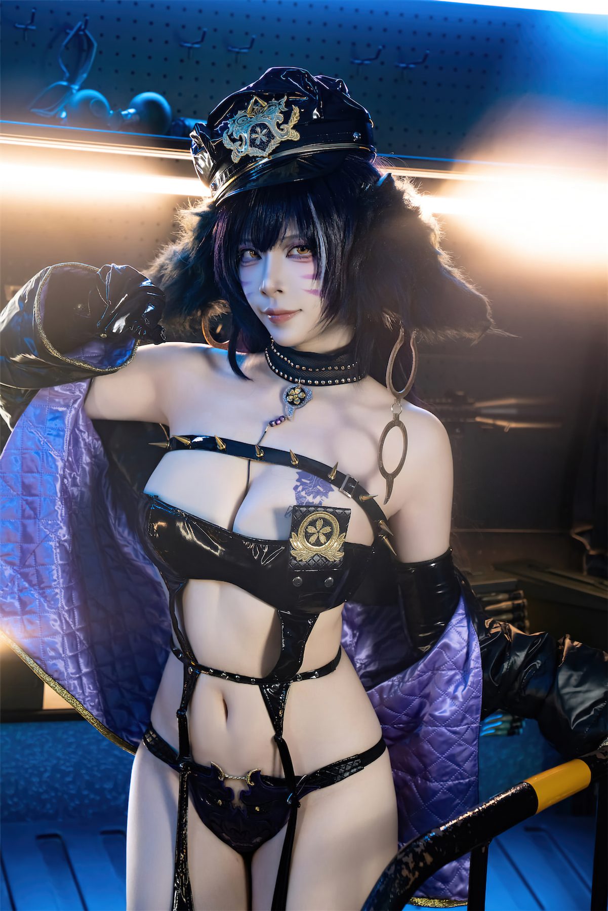 二佐Nisa 碧蓝航线 武藏 女警 COS写真