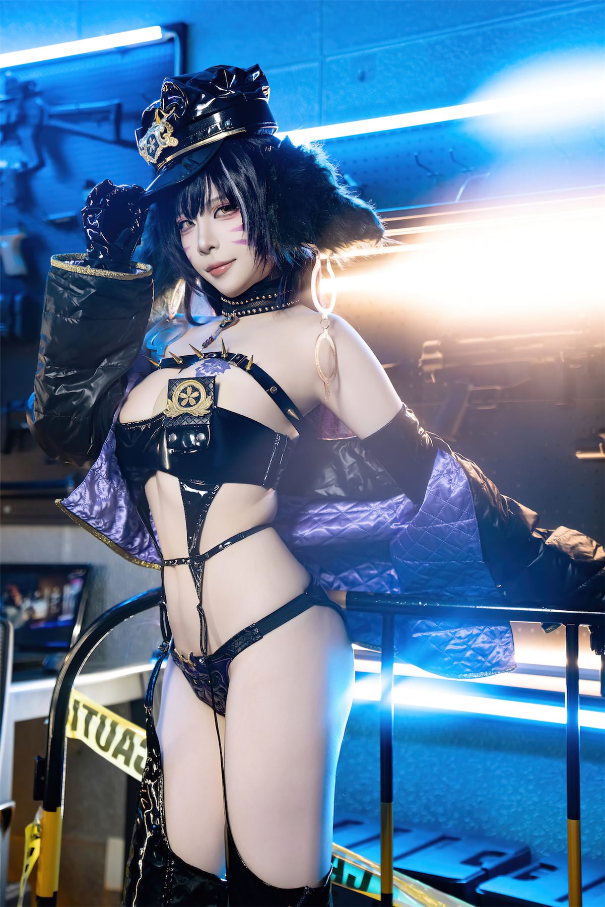二佐Nisa 碧蓝航线 武藏 女警 COS写真