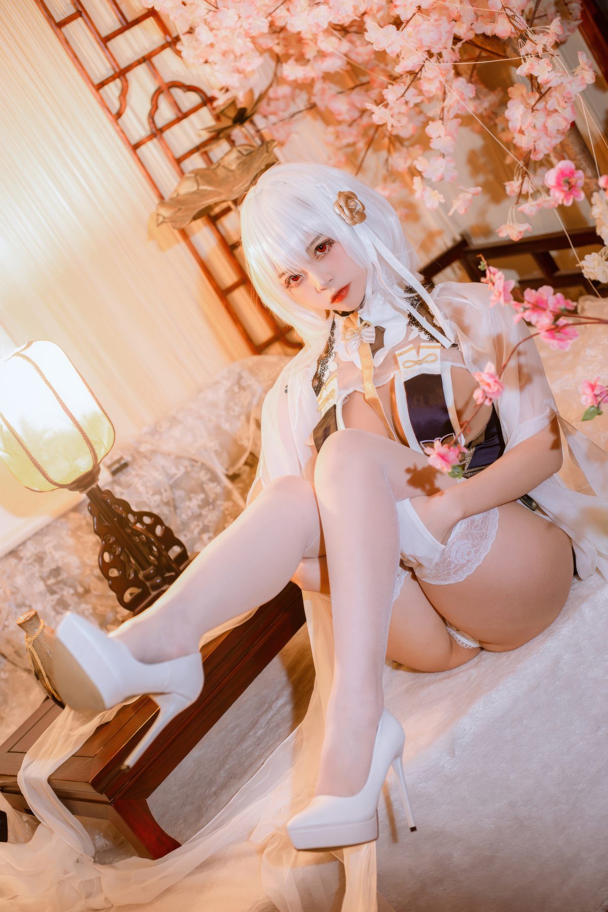 二佐Nisa 碧蓝航线 天狼星旗袍 COS写真