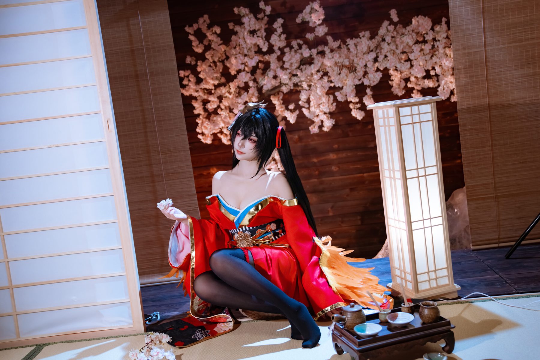 二佐Nisa 碧蓝航线 大凤 原皮 COS写真