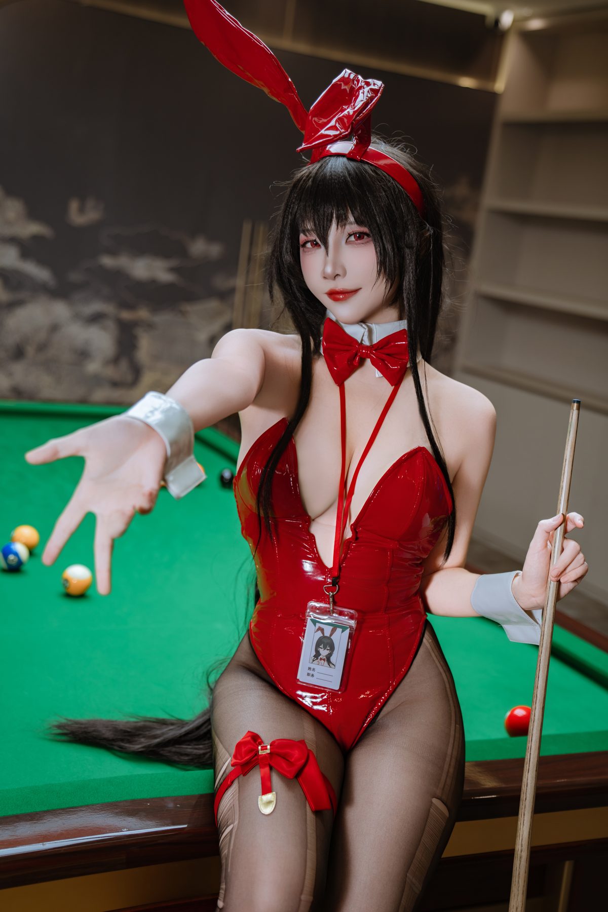 二佐Nisa 碧蓝航线 大凤兔女郎 COS写真