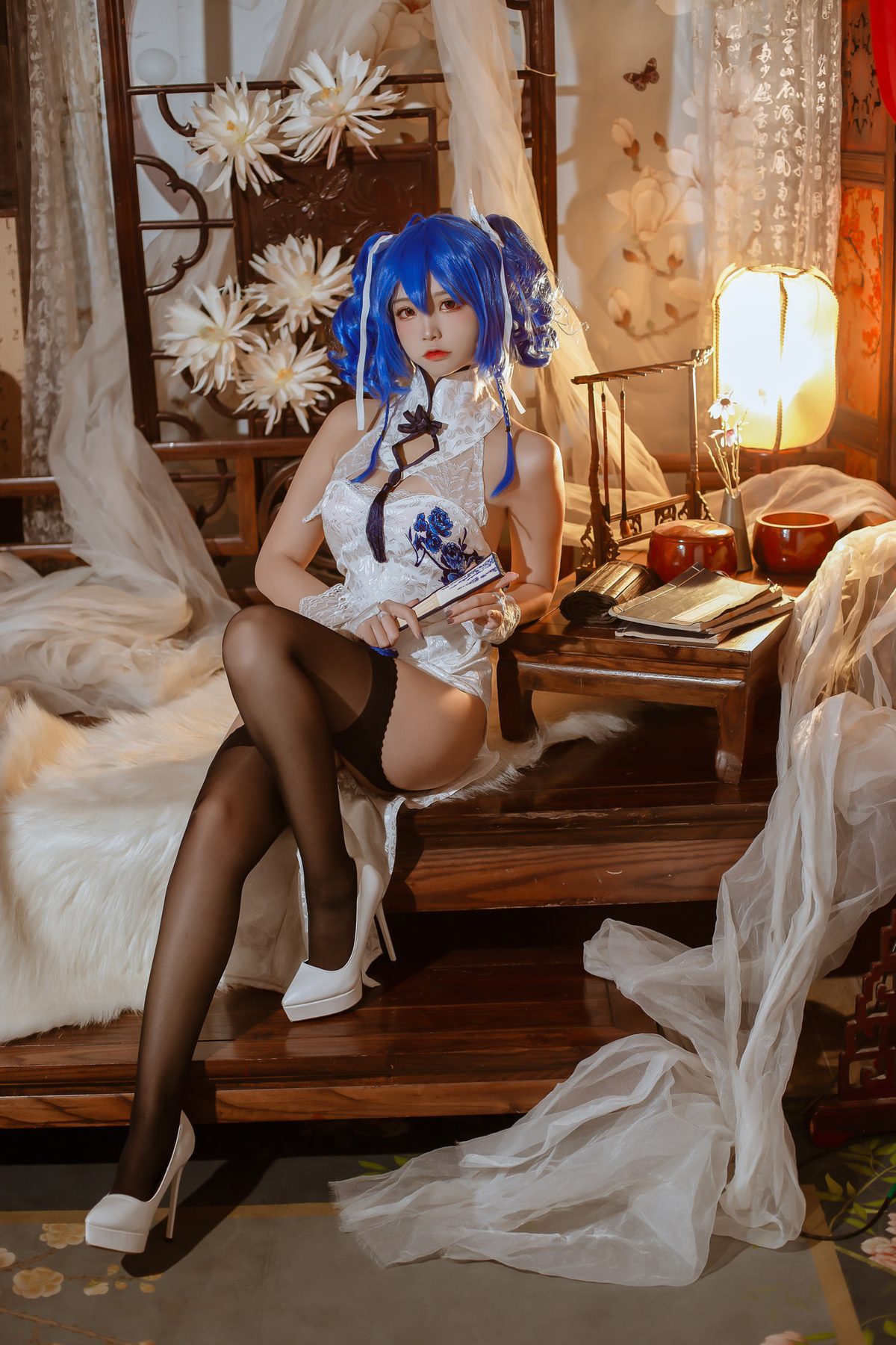 二佐Nisa cosplay写真_碧蓝航线圣路易斯春之华合集 | 二佐Nisa COS圣路易斯全套图包 [29P-527M]