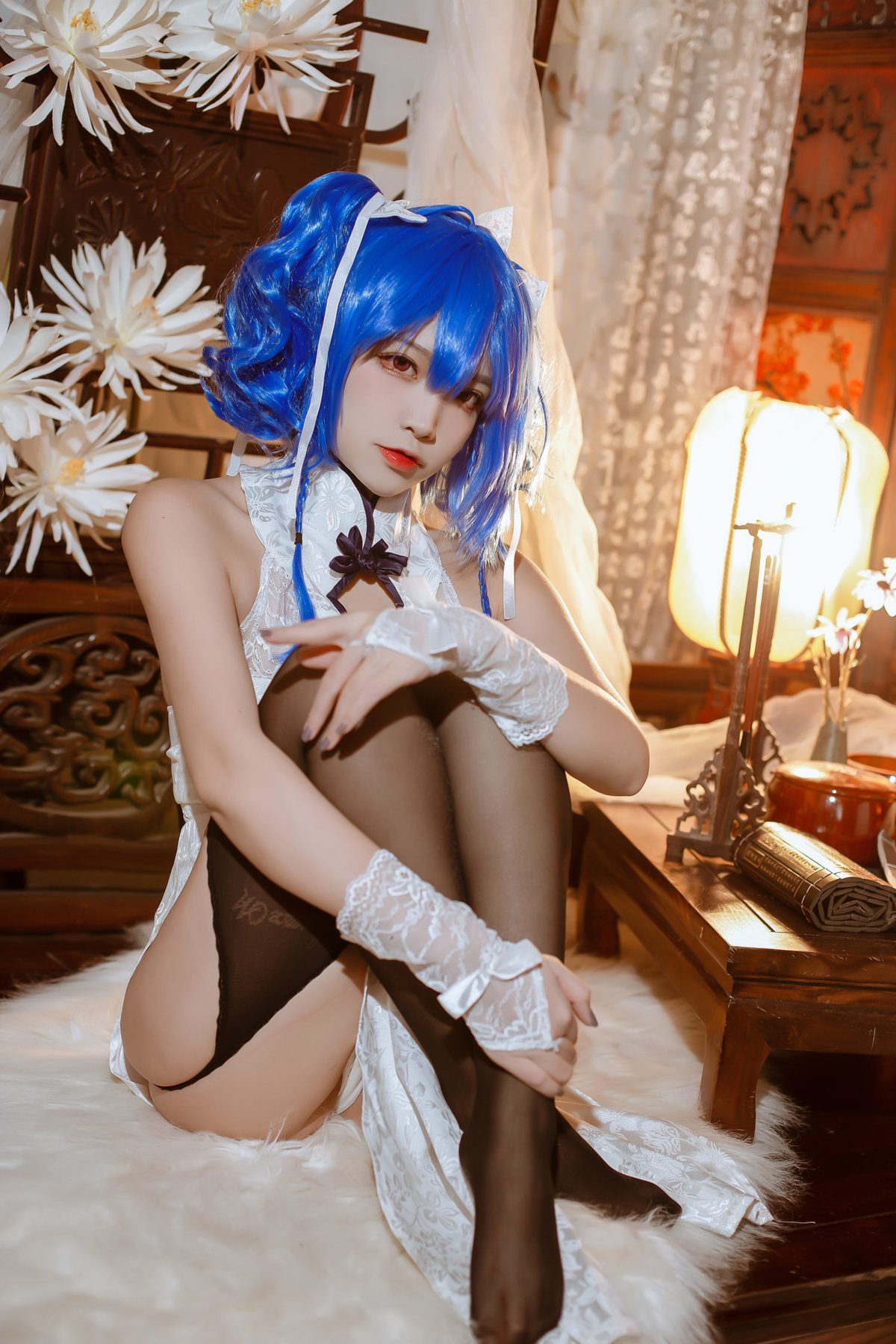 二佐Nisa 碧蓝航线 圣路易斯 春之华 COS写真