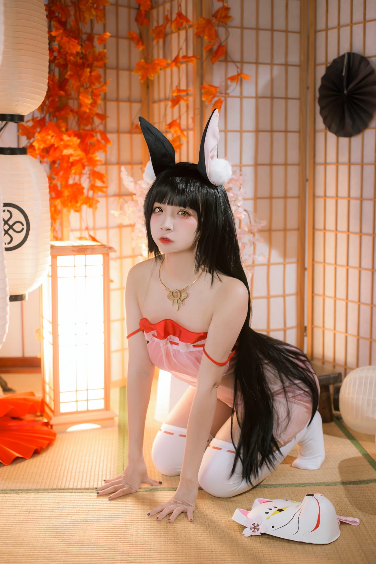 二佐Nisa 碧蓝航线 长门 神子的休憩 COS写真